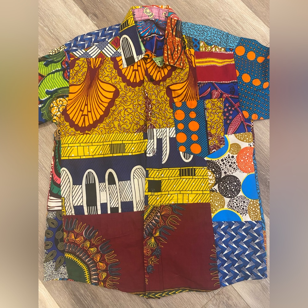 Ankara Shirt - Picture 2 of 5